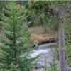 North Fork of the Salmon River runs the entire length of Moose Creek Estates Idaho land lots for sale, home and model home for sale.