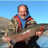 Another fine Steelhead fish caught in the Salmon River with Idaho's Rawhide Outfitters fishing guides (Photo courstesy of Rawhide Outfitters)