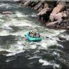 Pine Creek Rapids on the Salmon River famous for whitewater rafting and steelhead fishing