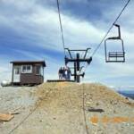 Top of Ski Lift in summer at Lost Trail Powder Mountain just 4 scenic miles from Moose Creek Estates.